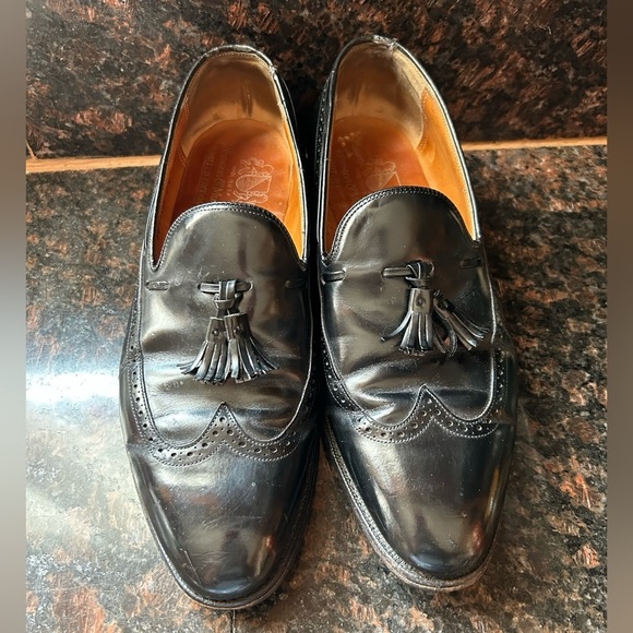 Johnson & Murphy LIMITED EDITION loafers shoes with tassels 9D main image 9
